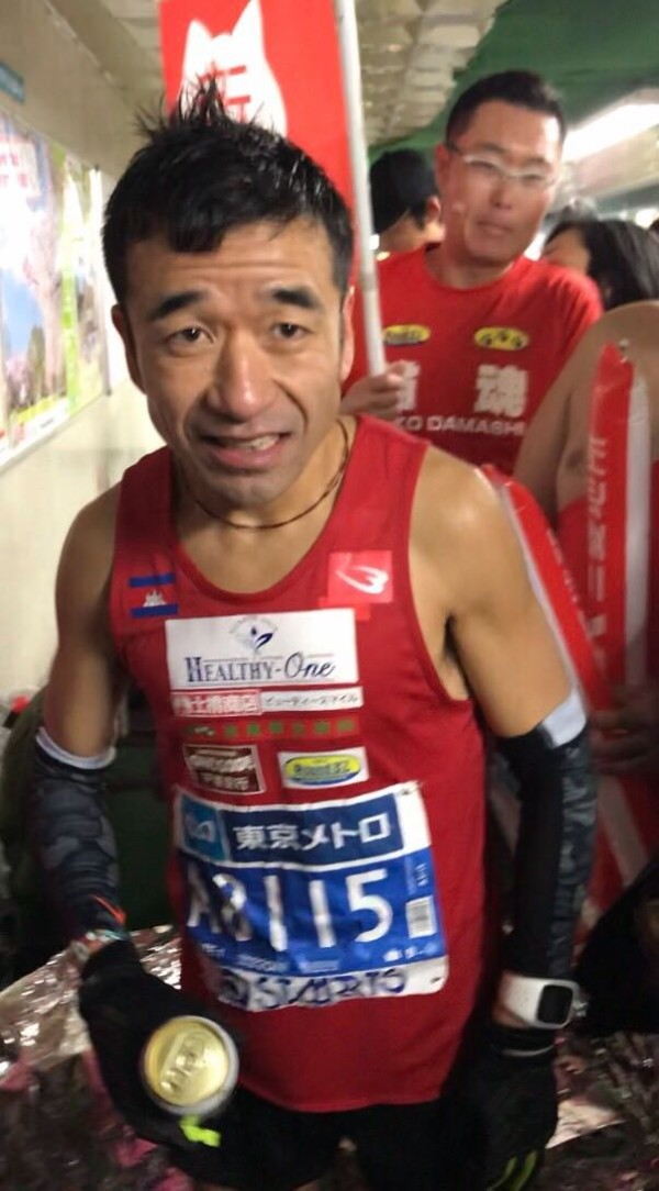 東京マラソン2019　猫ひろし選手サポートサムネイル
